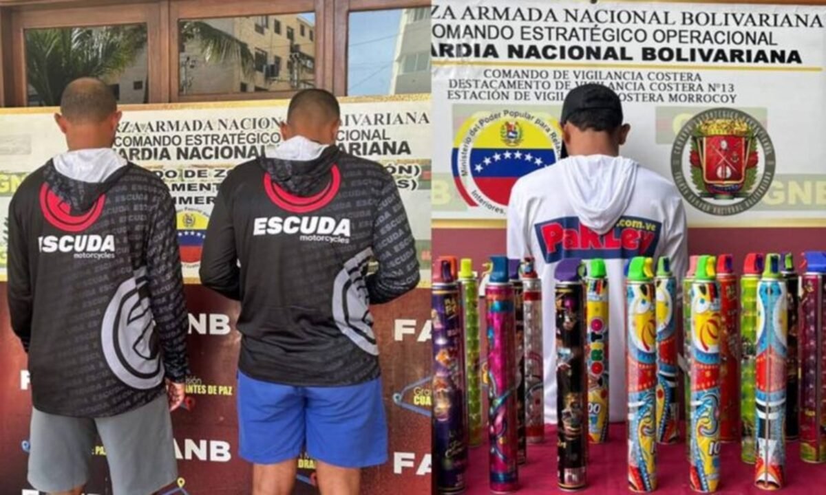 Detuvieron a tres personas por “daños ecológicos” en el parque nacional Morrocoy